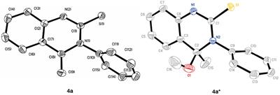 A Simple Metal-Free Cyclization for the Synthesis of 4-Methylene-3-Substituted Quinazolinone and Quinazolinthione Derivatives: Experiment and Theory